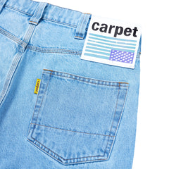 Carpet Company Flag Jeans - Blue - Crowdless