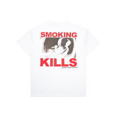 Carpet Company Smoking Kills Tee - White - Crowdless