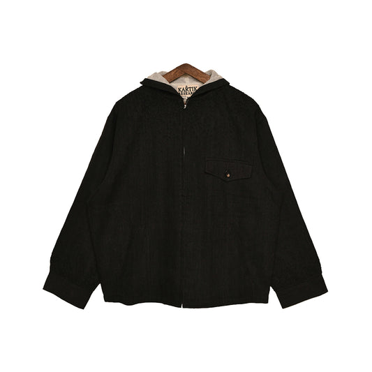Kartik Research Zip Hoodie - Charcoal - Crowdless
