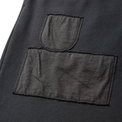 Umbro Censored sweatpants in washed black with relaxed fit and elastic waistband
