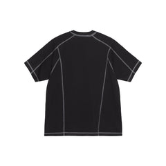 Stüssy Wave Cotton Crew - Black - Crowdless