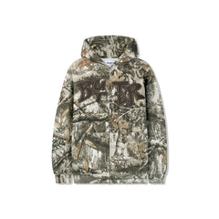 Butter Goods Fabric Applique Zip-Thru Hood - Camo - Crowdless