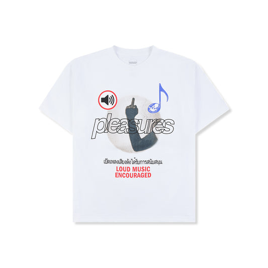 Loud Music T-Shirt - White