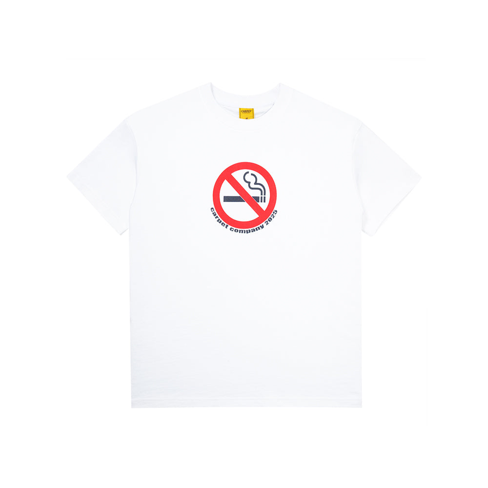 Carpet Company Smoking Kills Tee - White - Crowdless