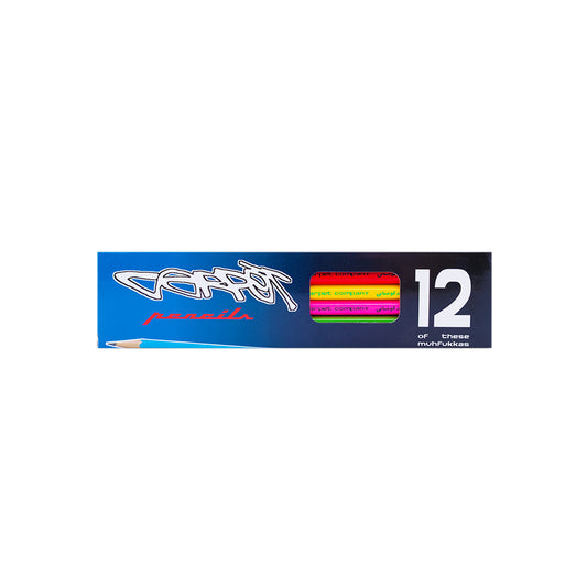 Carpet Company #2 Pencil - 12 Pack Multi - Crowdless