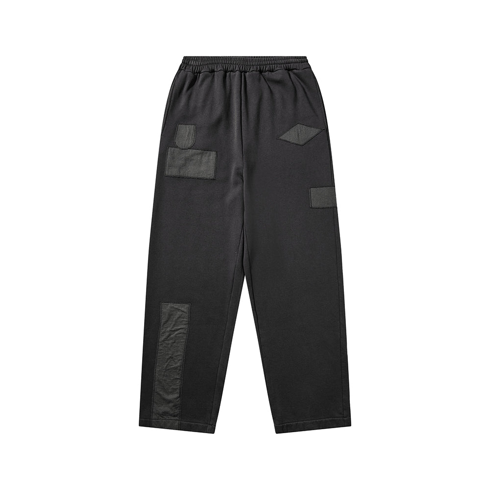 Umbro Censored sweatpants in washed black with a relaxed fit and elastic waistband