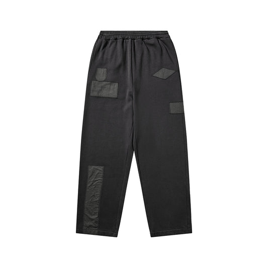 Umbro Censored sweatpants in washed black with a relaxed fit and elastic waistband