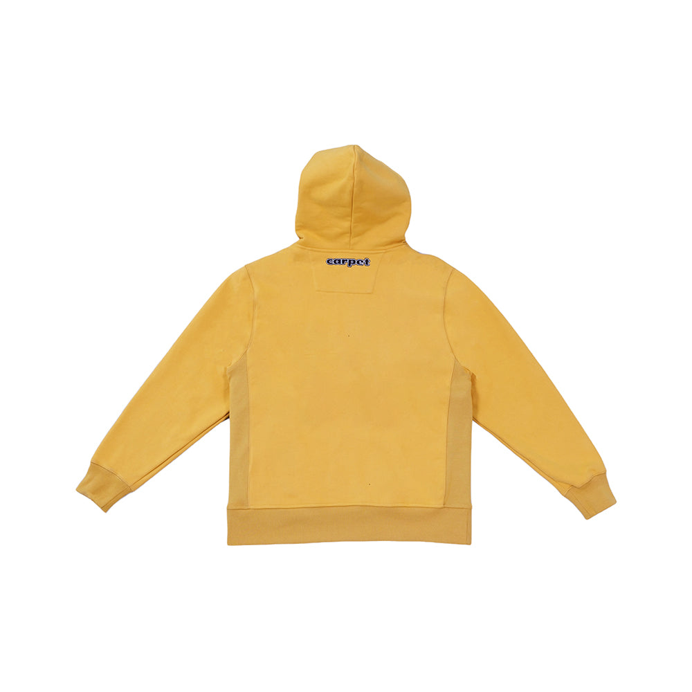 Carpet Company Bizarro Zip Hoodie - Mustard - Crowdless