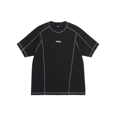 Stüssy Wave Cotton Crew - Black - Crowdless