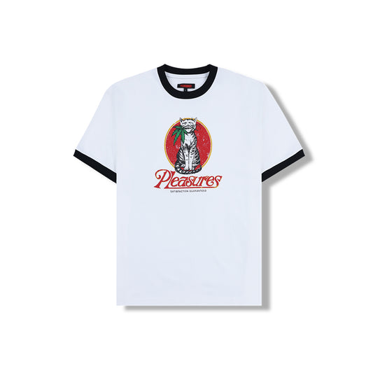 Cat Heavyweight Ringer - White