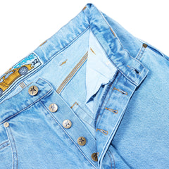 Carpet Company Flag Jeans - Blue - Crowdless