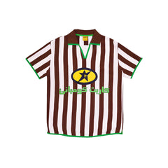 Knit Soccer Jersey - Brown/Cream