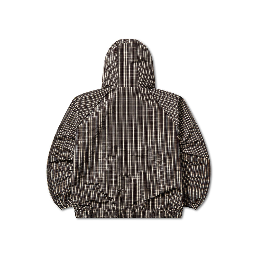 Umbro Check Smock Anorak - Beige/Dark Brown - Crowdless