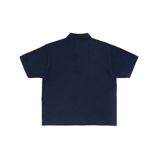 Classic Pique Polo - Navy