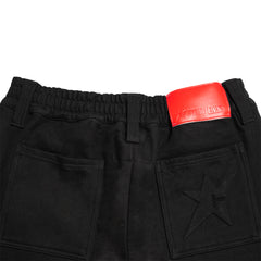 C-Star Button Fly Sweatpants - Black