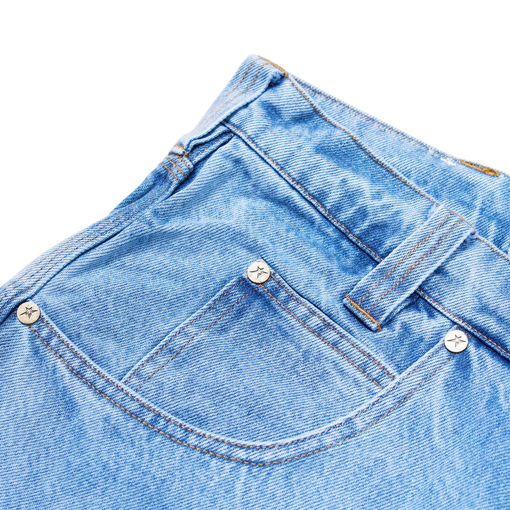 Carpet Company Flag Jeans - Blue - Crowdless