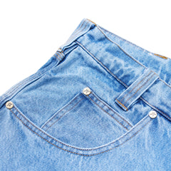 Carpet Company Flag Jeans - Blue - Crowdless