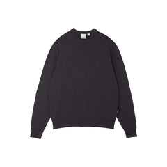 Cotton Knit Crew - Charcoal