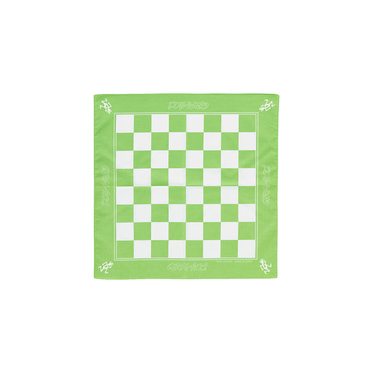 Gramicci Checkers Bandana - Lime - Crowdless