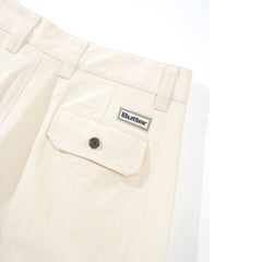 Pleated Trousers - Bone