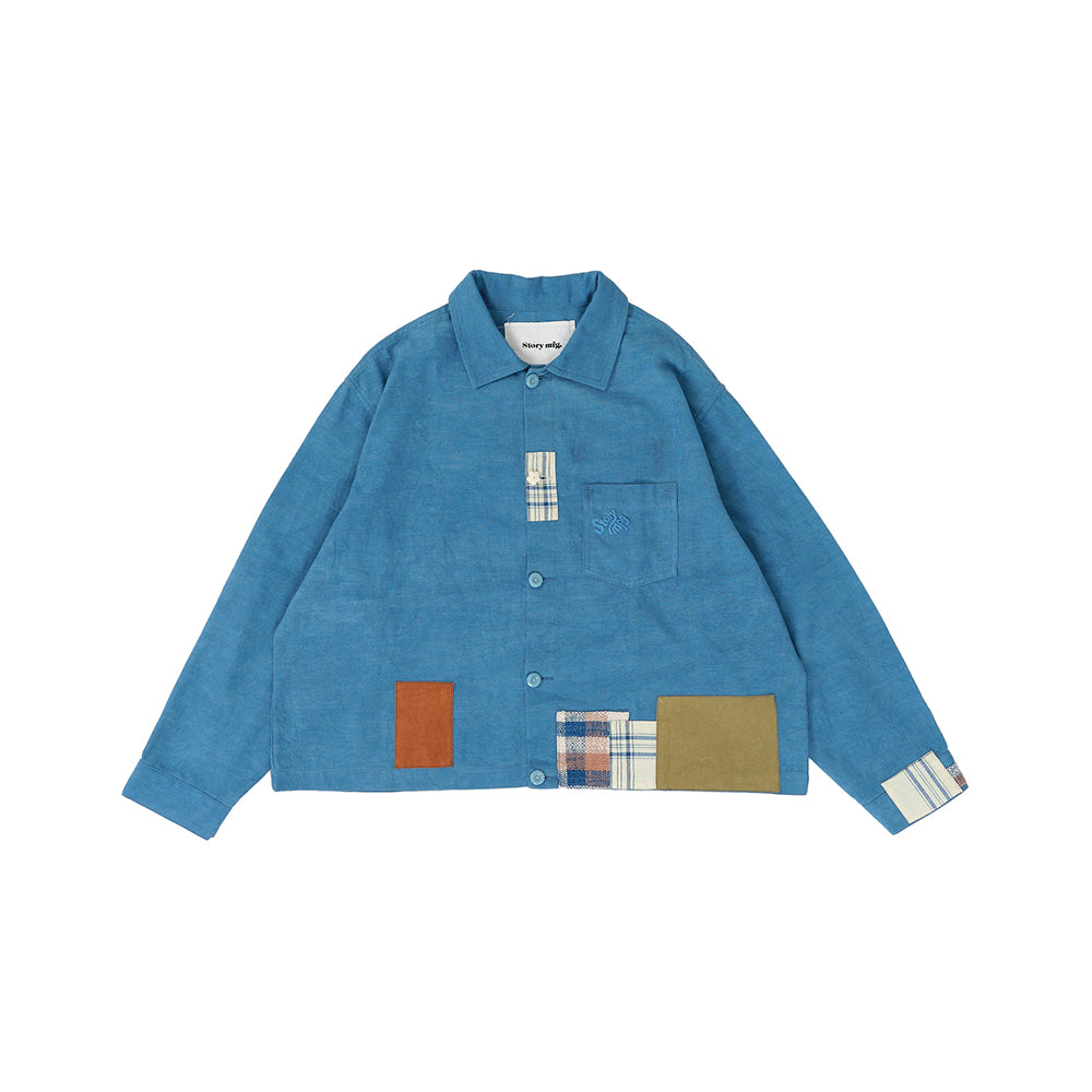 Story mfg Second Jacket - Indigo - Crowdless