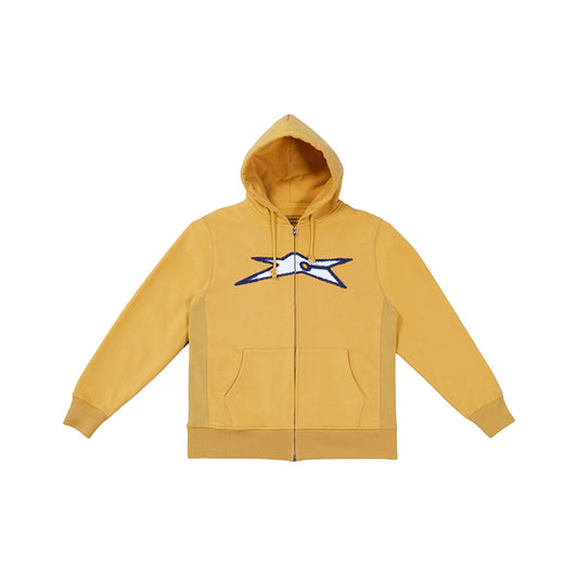 Bizarro Zip Hoodie - Mustard