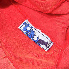 Battered Hoodie - Washed Red