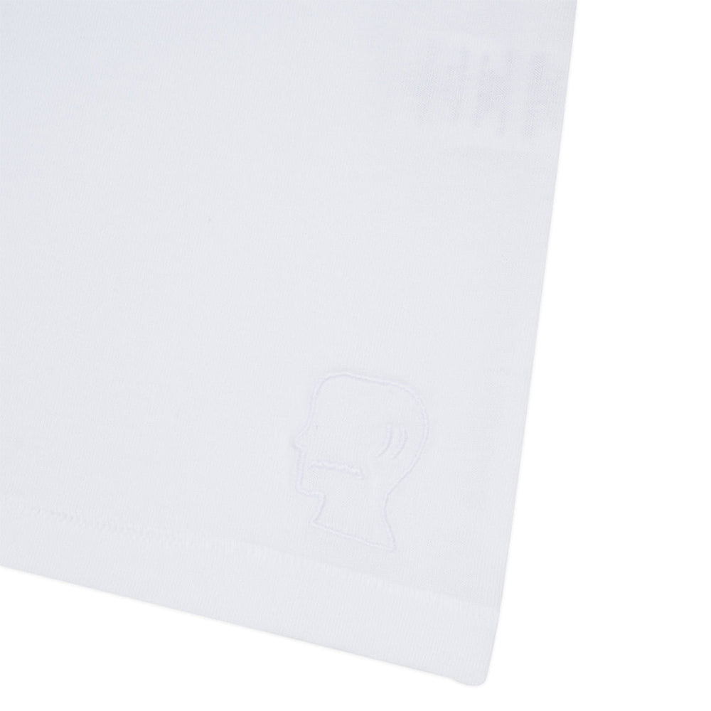 Brain Dead Easy T-shirt - White - Crowdless