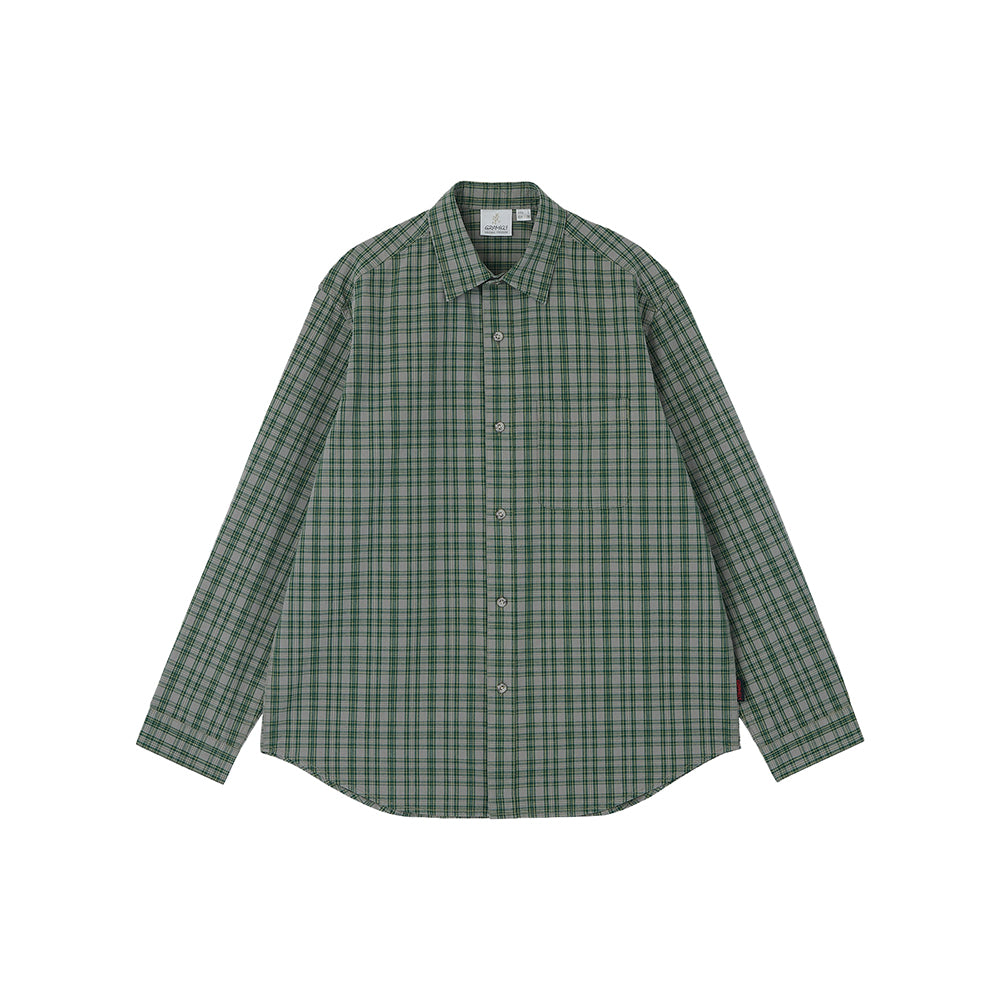 Heavy Weight Checkered Shirt - Forest