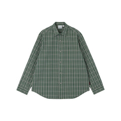Heavy Weight Checkered Shirt - Forest