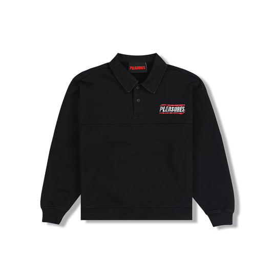 Gentle Polo Sweatshirt - Black