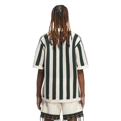Clot Pique Polo by Edison Chen - Green Night/Cream White