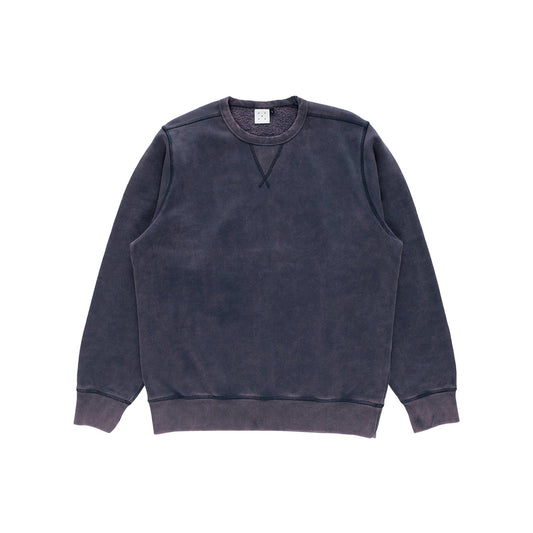 Pop Logo Crewneck Sweat - Washed Navy