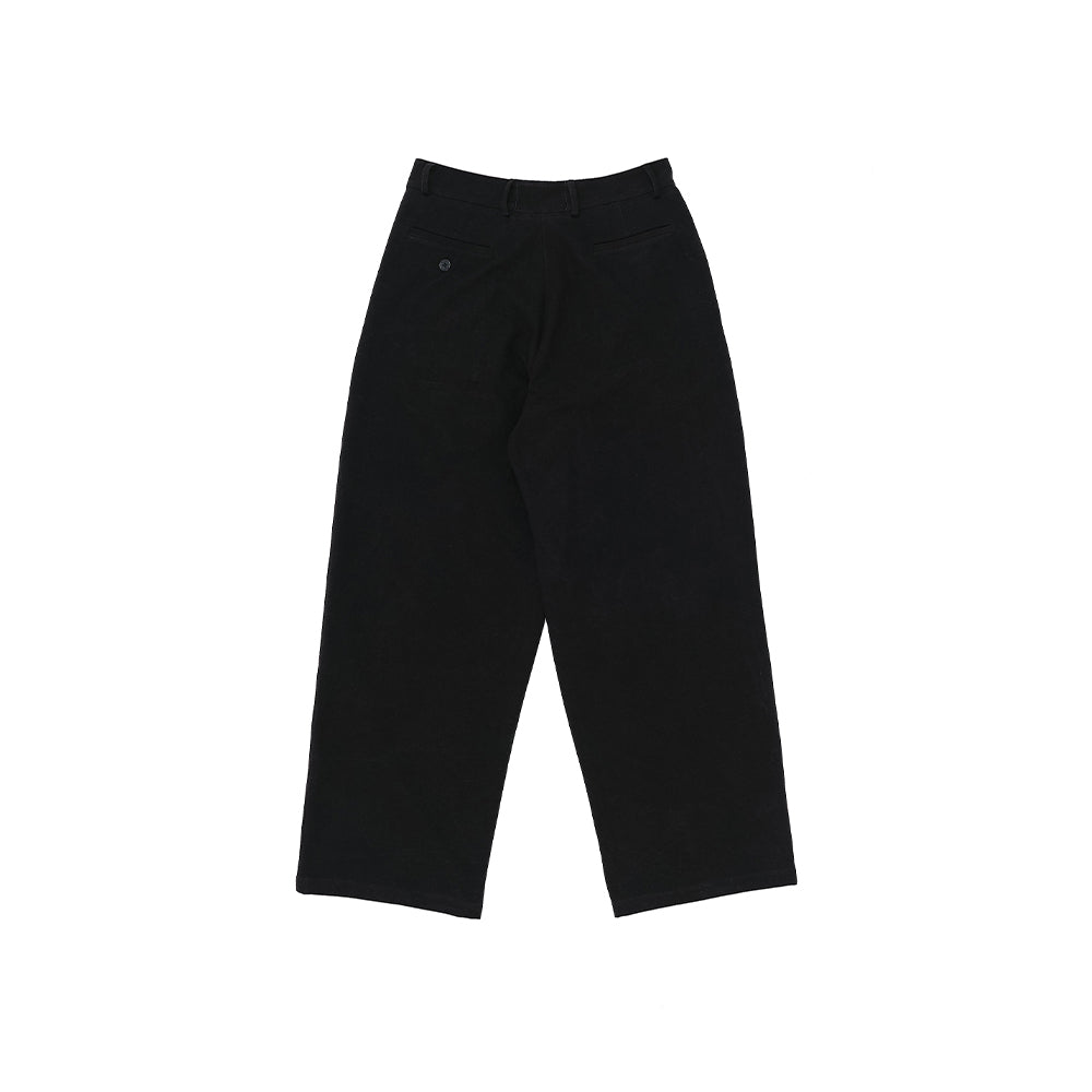 Story mfg Fenn Trousers - Black Slub - Crowdless