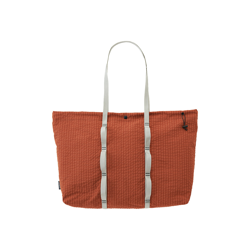 Gramicci Plaid Climbing Tote - Brick - Crowdless