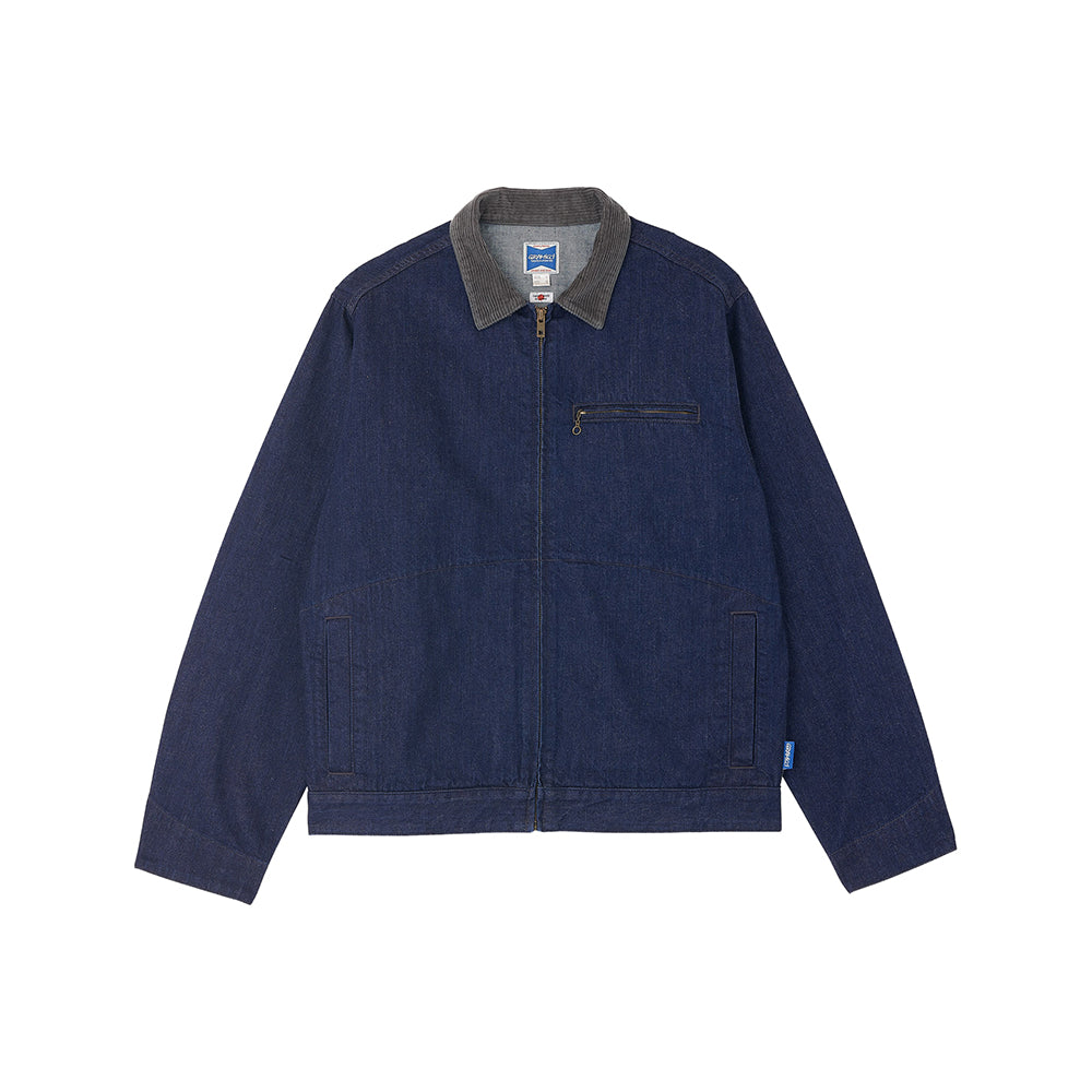 Japanese Denim Trucker - Rinsed Indigo