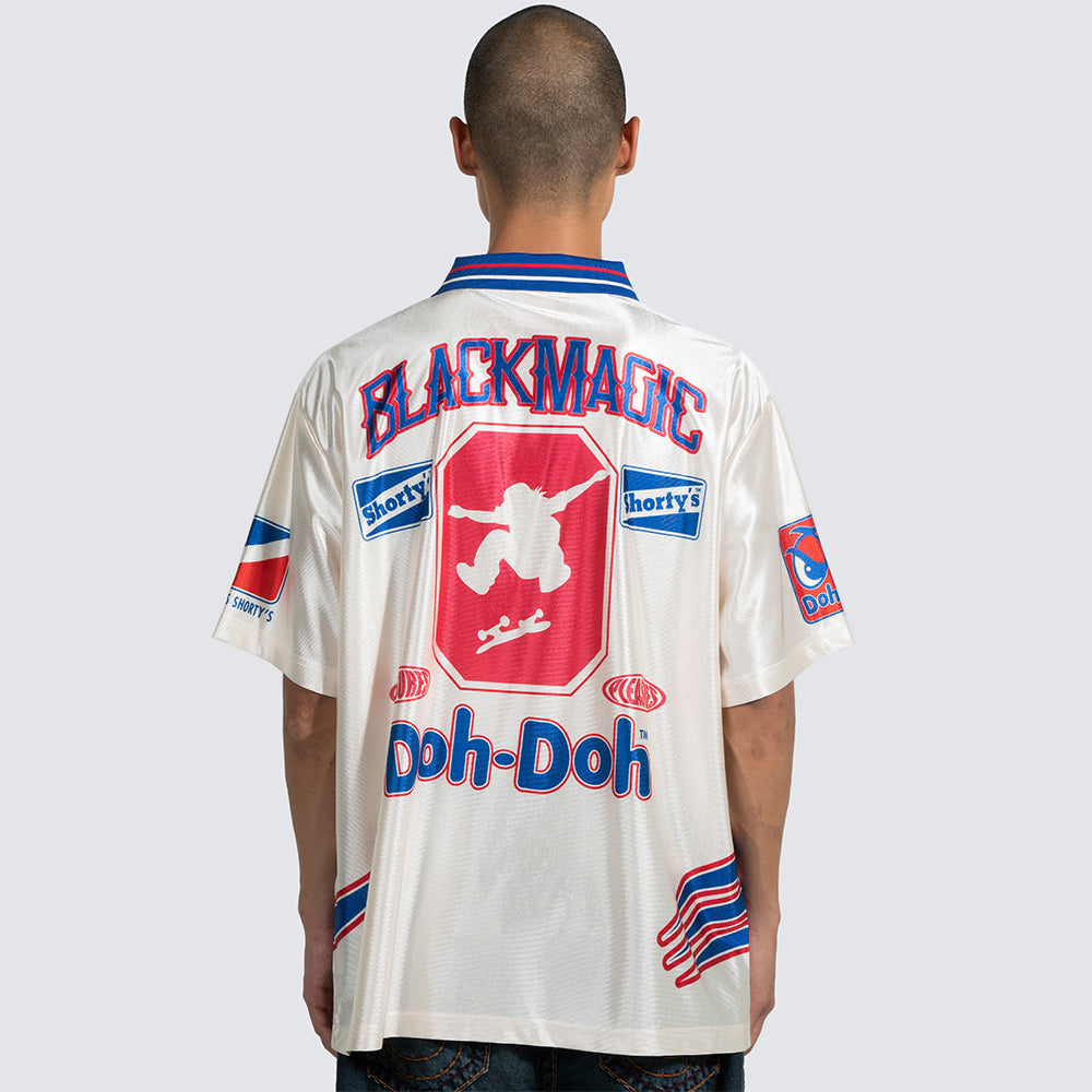 Pleasures Guilty Soccer Jersey - Off White - Crowdless