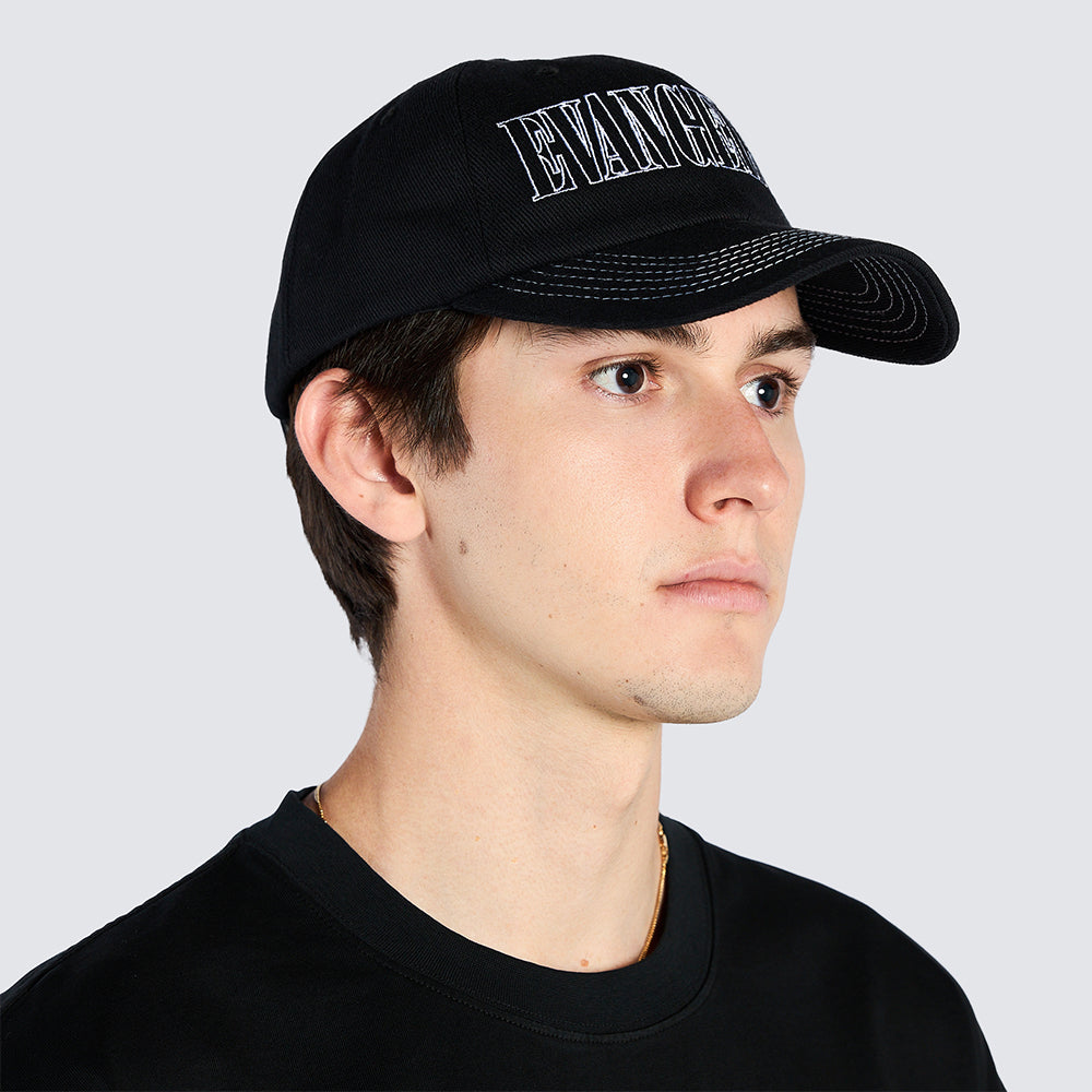 Pleasures Evangelion Cap - Black - Crowdless