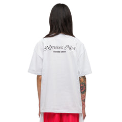 032c “Nothing New” American-Cut T-Shirt - White - Crowdless