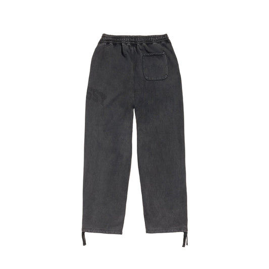 Faded Graphic Fleece Pant - Washed Black