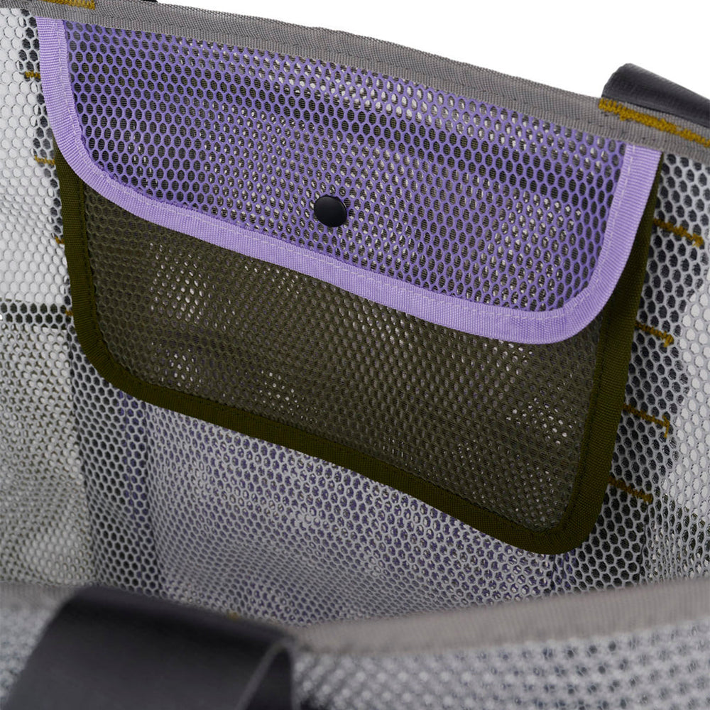 Brain Dead Brain Dead Equipment Mesh Tote - White Multi - Crowdless