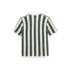 Clot Pique Polo by Edison Chen - Green Night/Cream White