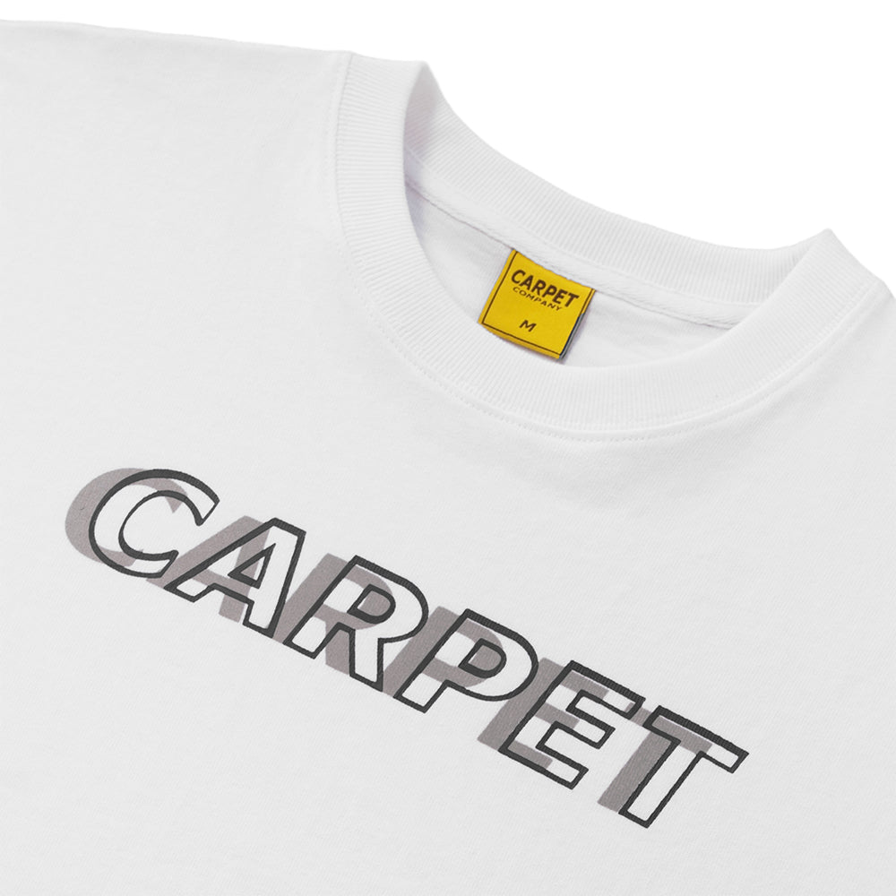 Carpet Company Misprint Tee - White - Crowdless