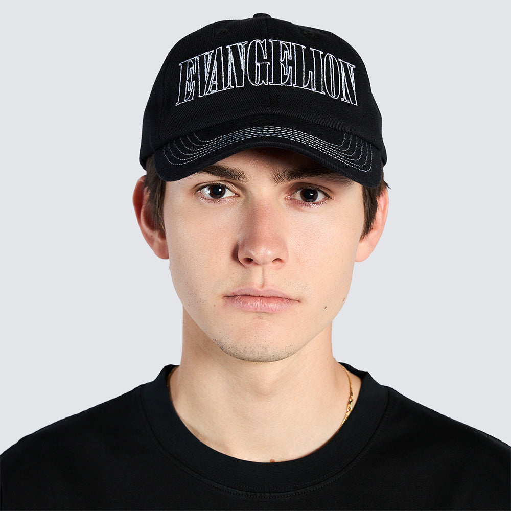 Pleasures Evangelion Cap - Black - Crowdless