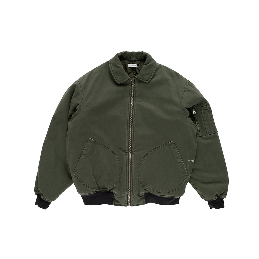 Pop Flight Jacket - Thyme