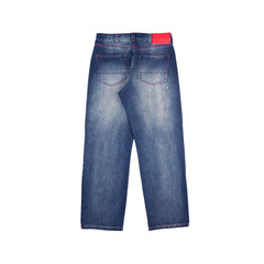 Aged C-Star Jeans - Blue