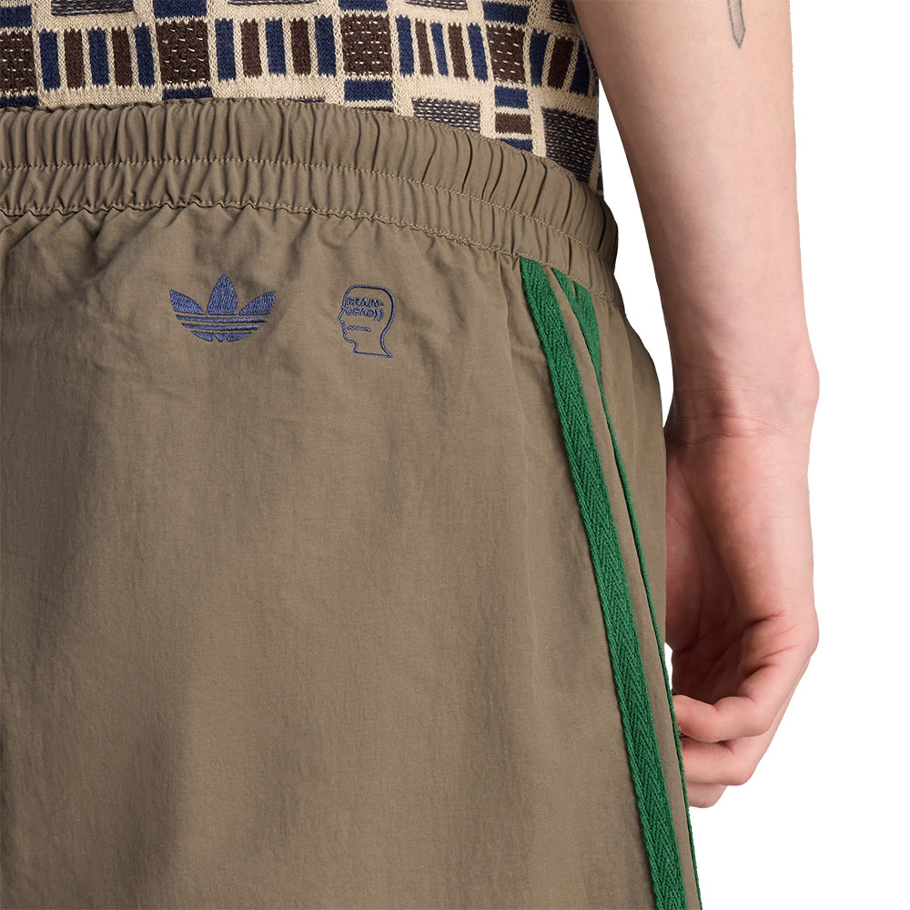 adidas Brain Dead Shorts - Brown - Crowdless