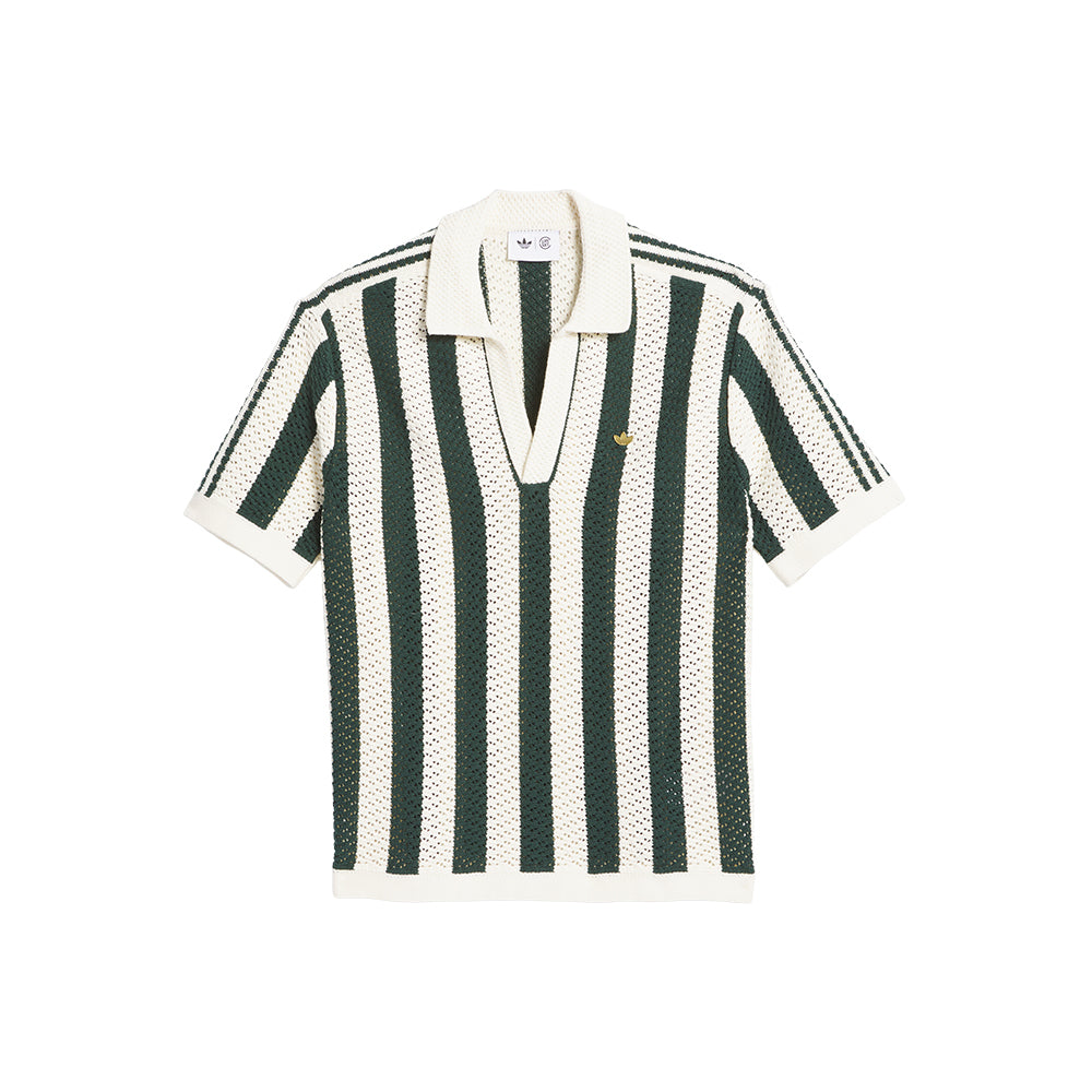Clot Pique Polo by Edison Chen - Green Night/Cream White