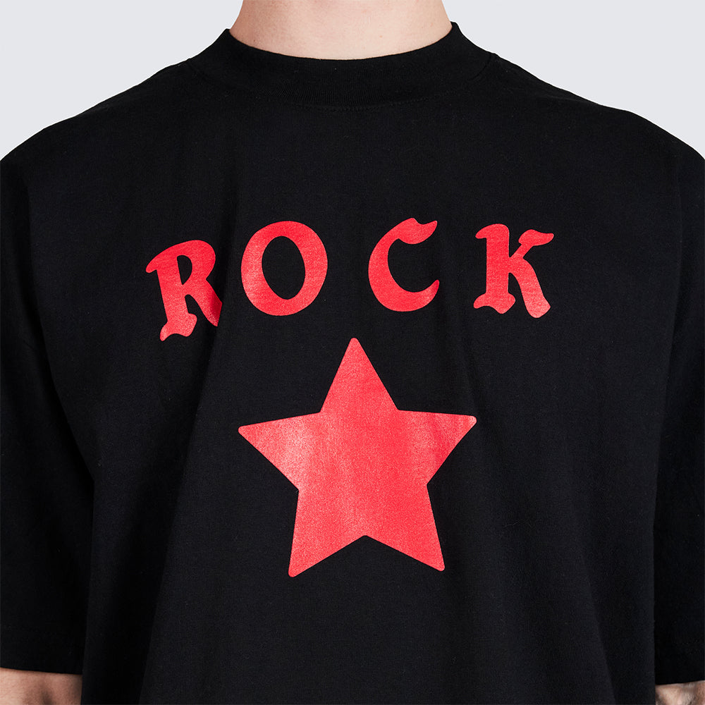 Pleasures Rockstar T-shirt - Black - Crowdless