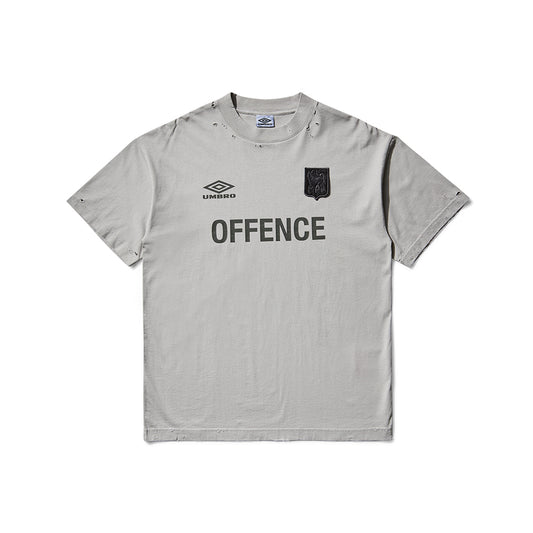 Umbro Offence Defence T-Shirt - Light Grey - Crowdless